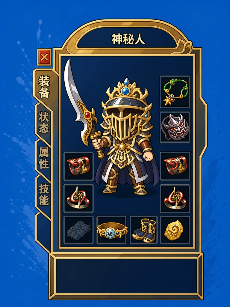 老传奇第二套角色装备展示